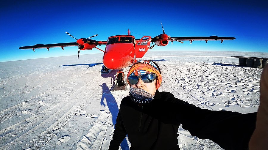 Ultramarathoner's Antarctic adventure during three months with British research team