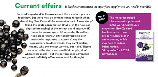 Runners World UK spotlights CurraNZ as 'the superfood you need in your life'